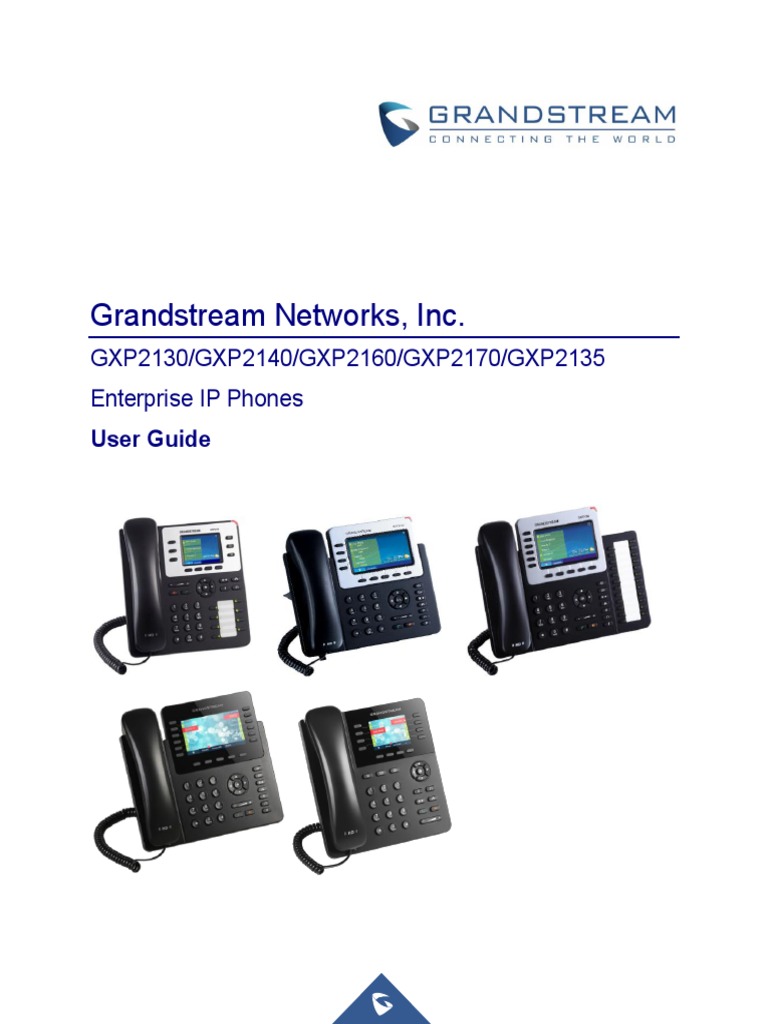 Grandstream gxp21xx - User - Guide | PDF | Session Initiation Protocol ...
