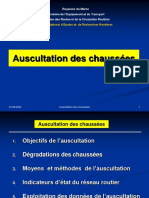 Auscultation Des Chaussées: Centre National D'etudes Et de Recherches Routières