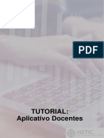 Tutorial Aplicativo Docentes