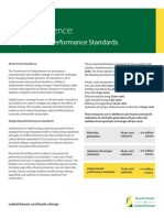 Prairie Resilience Backgrounder - Performance Standards