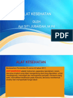 Alat Kesehatan: Oleh Apt Siti Jubaidah, M.PD