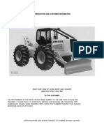 640D Log Skidder and 648D Grapple Log Skidder Introduction