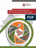 Roadmap For Promoting Resource Efficient Bricks in India Summary Report