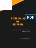 Referencial DE Resposta: Gestão Financeira