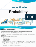 Introduction To: Probability