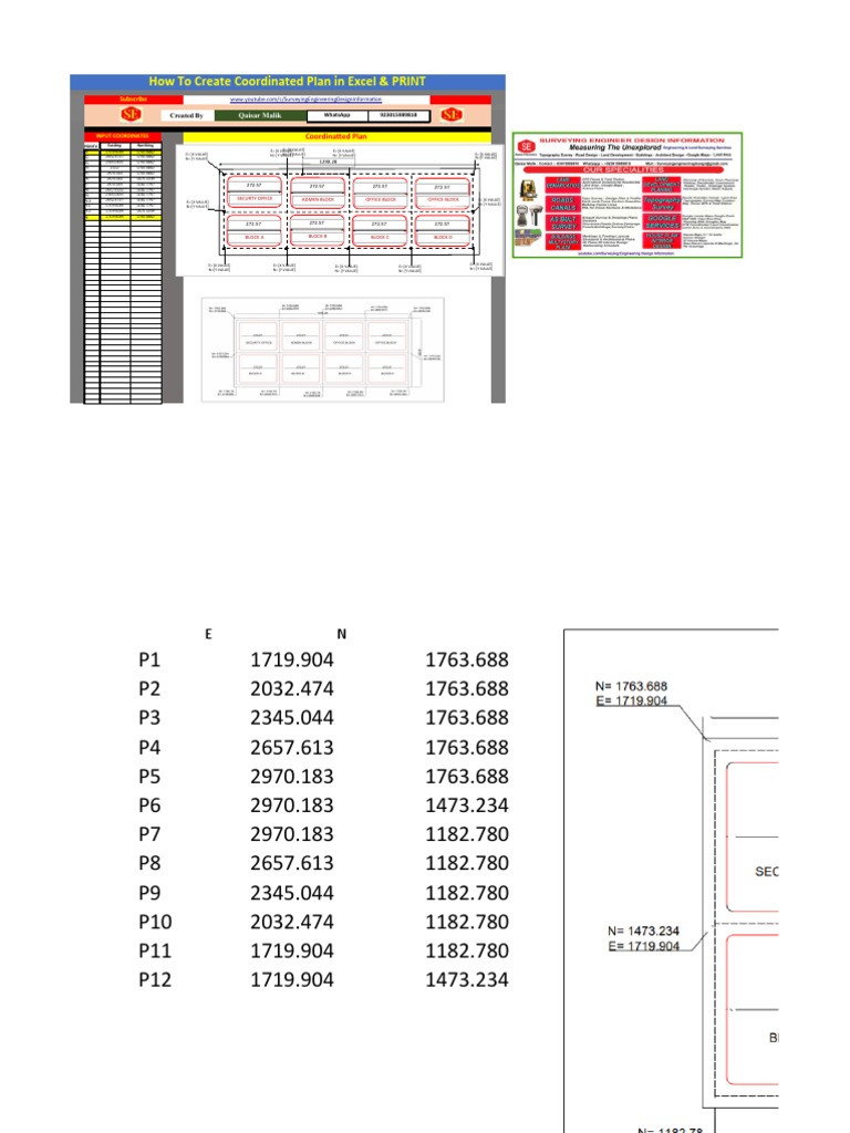 Creating a Coordinated Plan in Excel | PDF