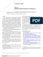 Autocatalytic (Electroless) Nickel-Phosphorus Coatings On Metal