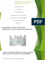 Sustentación Oral Del Análisis de La Distribución y Flujo en El Área de Producción