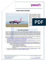 Peach Aviation A320 Contract Overview 04-30-19