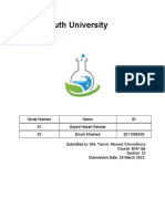 North-South University: Group Case