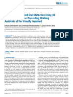 Deep-Learning-Based Stair Detection Using 3D Point Cloud Data For Preventing Walking Accidents of The Visually Impaired