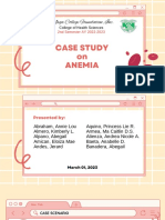 Naga College Foundation, Inc.: Case Study On Anemia