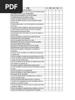 Ficha Técnica del TSCC para Niños | PDF
