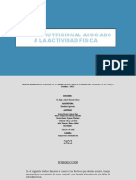 Estado Nutricional Asociado A La Actividad Fisica