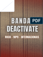 Banda Deactivate shows e integrantes