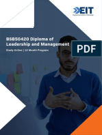 EIT Diploma Leadership Management DMG Brochure
