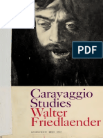 Caravaggio Studies Walter Friedlaender: SCHOCKEN SB243 $5.95