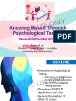 Session 5 DASS 21 Knowing Myself Through Psychological Testing PDF Lecture Notes-1