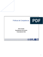Políticas de Competencia: Aldo González Departamento de Economía Universidad de Chile