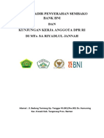 Daftar Hadir Penyerahan Sembako Bank Bni DAN Kunjungan Kerja Anggota DPR Ri Di Mts. Sa Riyadlul Jannah