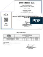 Grupo Tosol S.Ac.: Sandro Cristhian Quispe Meneses