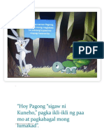 "Hoy Pagong "Sigaw Ni Kuneho," Pagka Ikli-Ikli NG Paa Mo at Pagkabagal Mong Lumakad"