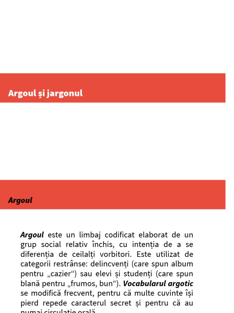 Argou. Jargon. | PDF