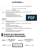 Notiuni de Trigonometrie