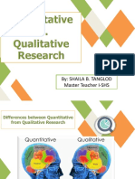 4 Differences Quantitative and Qualitative Research