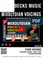 Mixolydian Voicingsm Decks 614