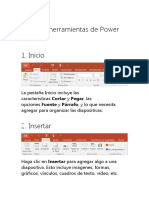 Barra de Herramientas de Power Point