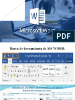 Barra de Herramientas de Word