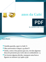 Anos Da Gabi: By-Gabriella Lovato, A Linda