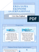 Kerja Sama Internasional Eka Pujihati