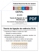 Teoria da ligação de valência e hibridização de orbitais