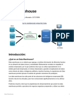 Data Warehouse Arquitectura