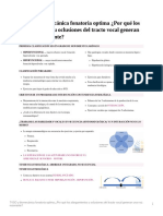 TVSO y Biomecánica Fonatoria Optima ¿Por Qué Los Alargamientos U Oclusiones Del Tracto Vocal Generan Una Voz Resonante?