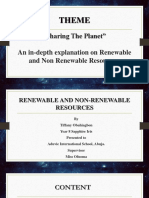 Renewable AND Non-Renewable Resources - Toffy - PDF VERSION