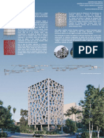 Arquitetura paramétrica Voronoi prédio 6 pavimentos