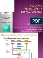 Azucares Reductores y Refractometría - EnoquímicaII - 2020
