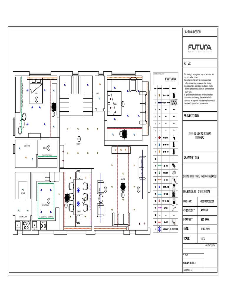 Lighting Design PDF Engineering Technical Drawing