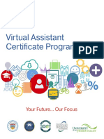 Virtual Assistant Certificate Program: Your Future... Our Focus