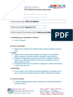 I. Información General Departamento: Madriz. Dirección A Que Se Reporta: Núcleo 15 de Septiembre