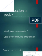 Didactica Del Rugby 1. Introduccion Al Rugby