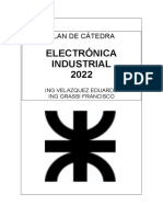 Planificación Electrónica Industrial 2022 competencias
