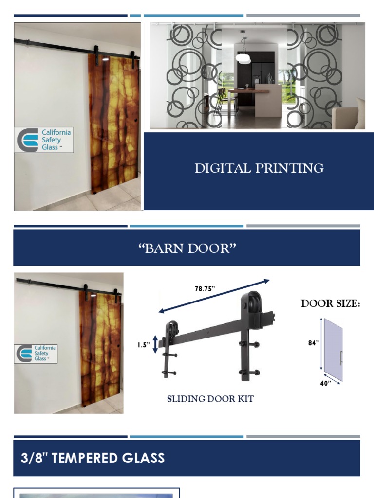 Digital Printing, Barn Door PDF