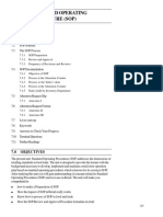 Unit 7 Standard Operating Procedure (Sop) : Structure