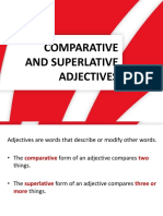 Learn Comparative and Superlative Adjectives