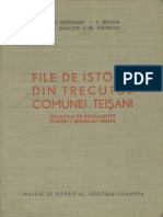 Brezeanu - Jercan - Simache - Vulpescu - File de Istorie Din Trecutul Comunei Teisani - 1971