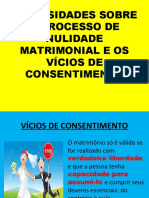 Curiosidades Sobre O Processo de Nulidade Matrimonial E Os Vícios de Consentimento